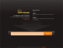 Tablet Screenshot of cyberdreamtechnologies.com